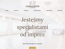 Tablet Screenshot of constantin-bytom.pl
